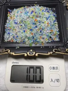 琉球ガラスカレット小粒材料 100g B