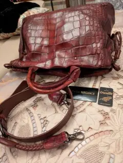 【訳あり】 鍵欠品 Ma'am ELEGANCE クロコ ハンドバッグ Yahoo!オークション -「elegance バッグ」(クロコダイル) (皮革