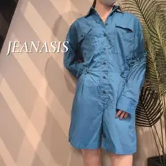 JEANASIS ショート丈ジャンプスーツ オールインワンのサムネイル