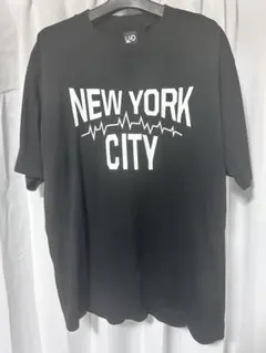 NEW YORK CITY プリント Tシャツ ブラック