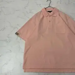 BURBERRY GOLF 日本製 切替 異素材 チェック 半袖 ポロシャツ Mのサムネイル