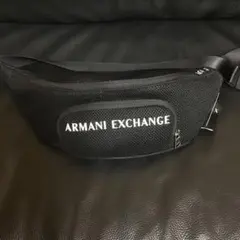 【美品】ARMANI EXCHANGE ボディバッグ　ブラック