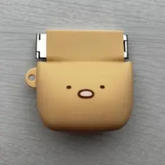 【美品】すみっコぐらし　パクッと開く　　シリコン小物入れ　とんかつ