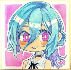 チェンソーマン レゼ 手描きイラスト ファンアート