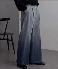 ヴィンテージメイクタックフレアデニムパンツ 商品説明を読んでください