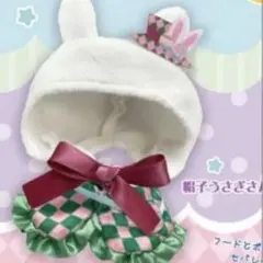 おきがえポンチョ ぴょこりんカーニバル 帽子うさぎさん ぬい服のサムネイル