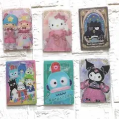 サンリオキャラクターズ　ウエハース　カード　6枚セット
