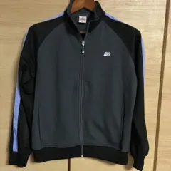 New Balance ニューバランス　ジップアップジャケット グレー/ブルーL