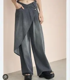 SNIDEL SustainaスカートライクデニムSWFP251179のサムネイル