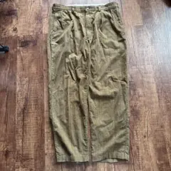 90s polo ラルフローレン コーデュロイパンツ　チェックパンツ　ベージュ