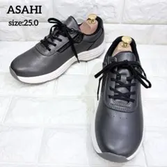 極美品✨ASAHI メディカルウォーク 4E コンフォート ブラック 25.0のサムネイル