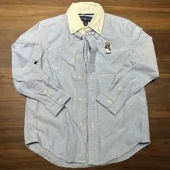 【キッズサイズ6】Ralph Lauren ラルフローレン　ポロベア シャツ