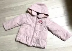 極美品　bebe ベベ　中綿　アウター　コート　ピンク　キッズ　120