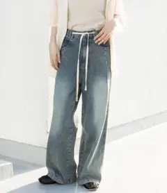 【KBF】ドローストリングデニム