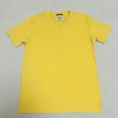 ブルックスブラザーズ レッドフリース Vネック Tシャツ S 黄色 刺繍ロゴのサムネイル
