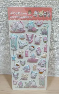 ぷくっとシール　サンリオキャラクター　シール