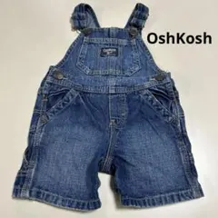 オシュコシュ　 デニム ショート オーバーオール ベビー　70cm サロペット