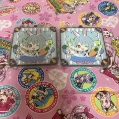 ホロライブ　兎田ぺこら　ラバーコースター　2個セット　一番くじ