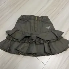 120 mezzo piano フリル付きスカート