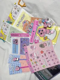 13点 おぱんちゅうさぎ セット ステッカー ファスナーケース クリアファイル