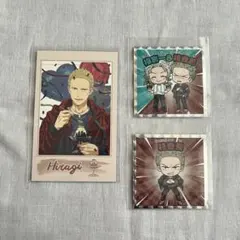 3点セット　WIND BREAKER 柊　シール　カード