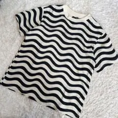 キョコ様専用　UNIQLO×Marimekko　半袖カットソー　ネイビー