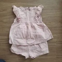 《えみ様専用！》 ピンク フリル付き トップスとショートパンツ セット