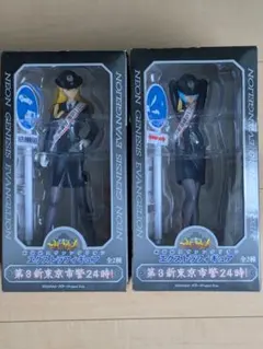 新世紀エヴァンゲリオン EXフィギュア 第3新東京市警24時! 全2種セット