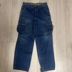 90s ENYCE デニムカーゴパンツ bboy hiphop