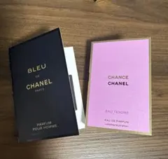 CHANEL 香水サンプルセット (Chance & Bleu)