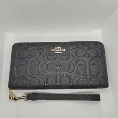 COACH コーチ レディース 財布 ロング ジップ シグネチャー CCL35のサムネイル