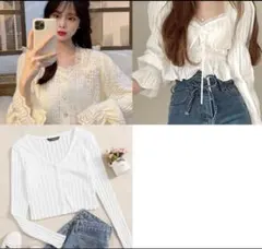 レディース　トップス３枚　まとめ売り　美品　春　スプリング