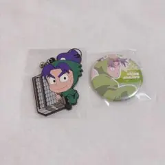 忍たま 潮江文次郎 缶バッジラバスト