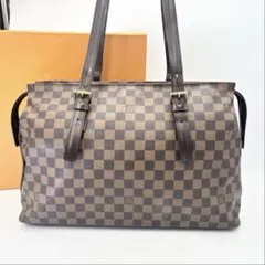 ●LOUIS VUITTONヴィトン ダミエ チェルシー ショルダー A4収納