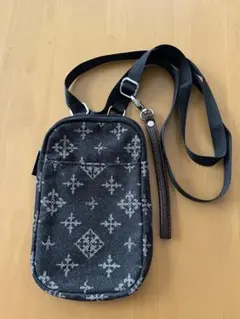 ディリーラシット幾何学模様 スマホショルダーバッグ