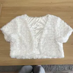 ホワイト　ボレロ ドレス Mサイズ　Rew de Rew