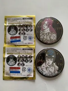 ジョジョの奇妙な冒険 ジョジョワールド ホログラム 缶バッジ　セット