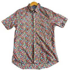 PRETTY GREEN プリティーグリーン 花柄 半袖シャツ 3 A109のサムネイル