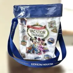 未使用タグ付きポップコーンケース　東京ディズニーリゾート バケーションパッケージ