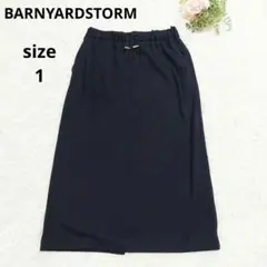 美品 BARNYARDSTORM 洗える 裏起毛ハイテンションスカート