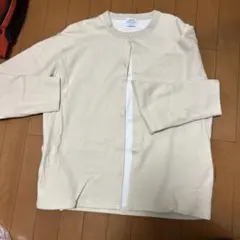 coen ベージュ カーディガン 長袖