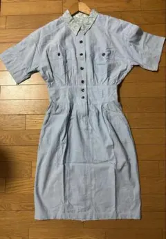 VOR デニム　半袖　ワンピース