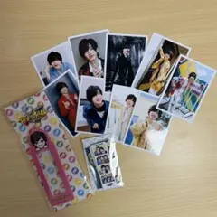 なにわ男子　フォトカードセット、道枝駿佑フォトカードホルダー、道枝駿佑公式写真