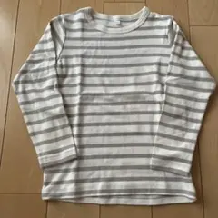 ボーダー 長袖カットソー 110