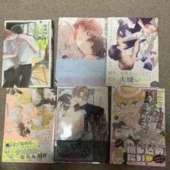 ボーイズラブ漫画6冊セット　ＢＬ漫画まとめ売り