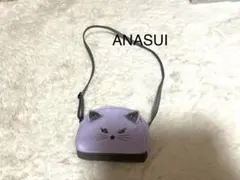 ANNA SUI 猫耳ポーチ ピンク - メルカリ