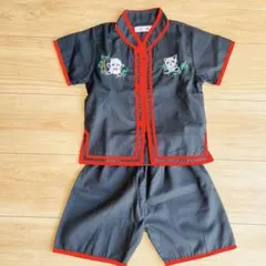 パンダ刺繍 半袖ショートパンツコスチューム