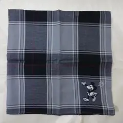 ミッキーマウス チェックハンカチ❤️