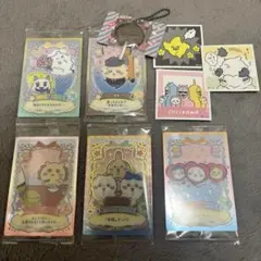 ちいかわ　ウエハースカードセット 5枚　シール3枚　キャンディキーホルダー1個