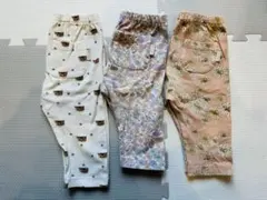 UNIQLO ベビー 90cm 3点セット　ユニクロ　七分丈